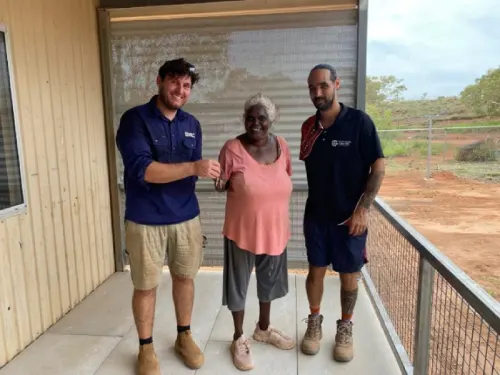 Nguyarramini resident returns home to house upgrades.