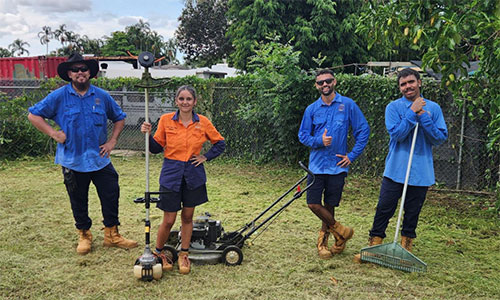 A helping hand to tidy yards