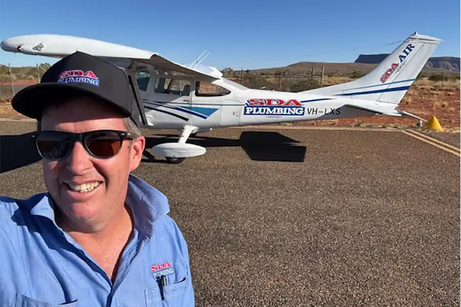 On the ground at Kintore.